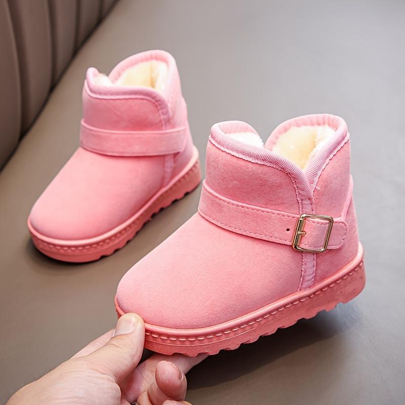 New Winter Boots for Boys and Girls Featuring Thickened Warmth Perfect for Snowy Conditions