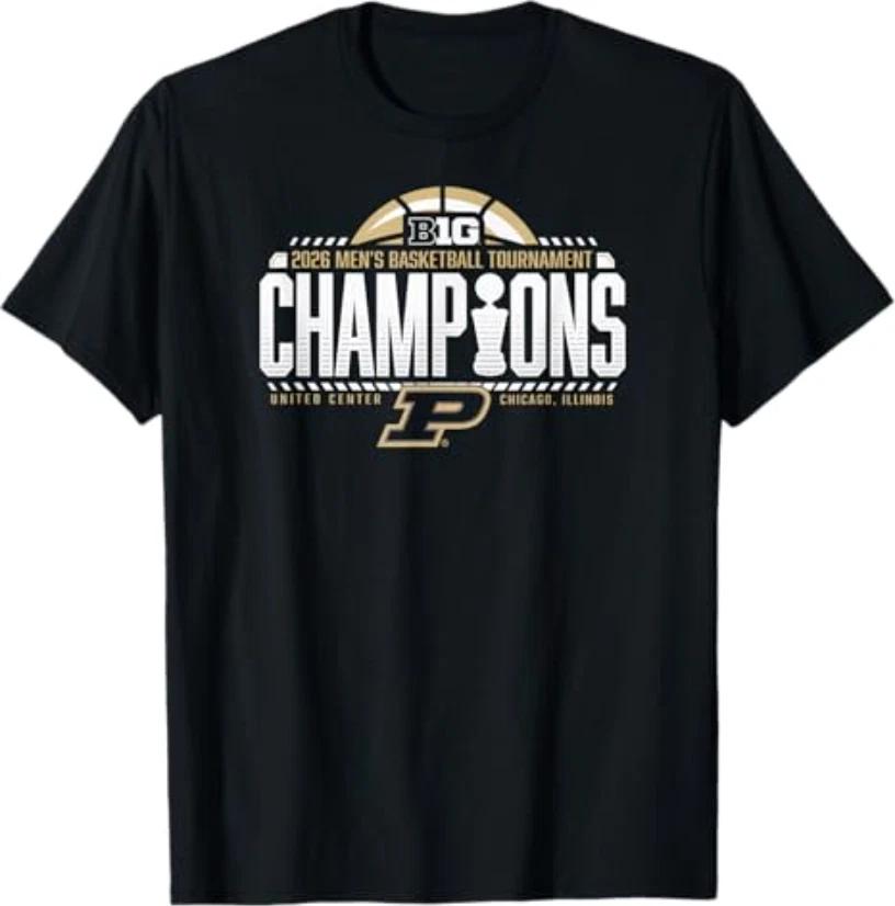 

Camiseta Purdue Boilermakers Baloncesto Campeones Big Ten 2026 3XL