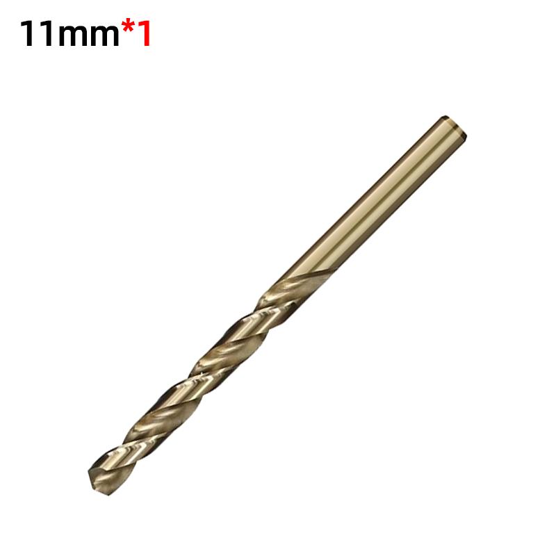 Metal Drill Cobalt Twist Drill Bit Set 1-13mm HSS M35 Stainless Steel Twist Drills The Whole Ground Metal Reamer Hole Tools