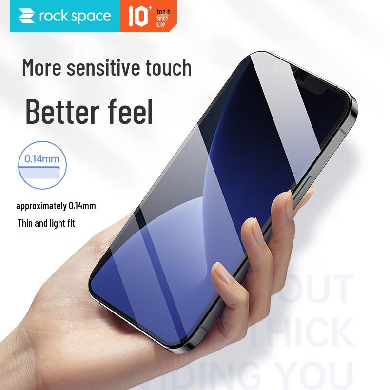 ROCKSPACE Elastyczne Szkło Ochronne na Ekran iPhone 13 Pro Max (opakowanie 50 sztuk)