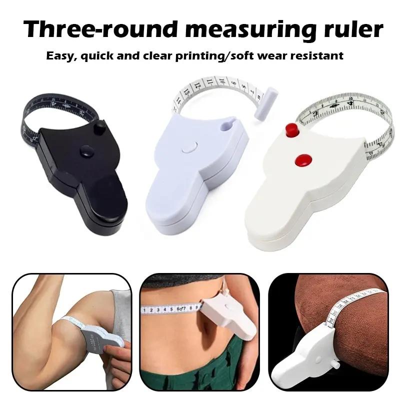 2-in-1 Automatic Tape Measure for Body Sewing - 150cm Fitness Weight Loss & Craft Centimeter Tool Kit