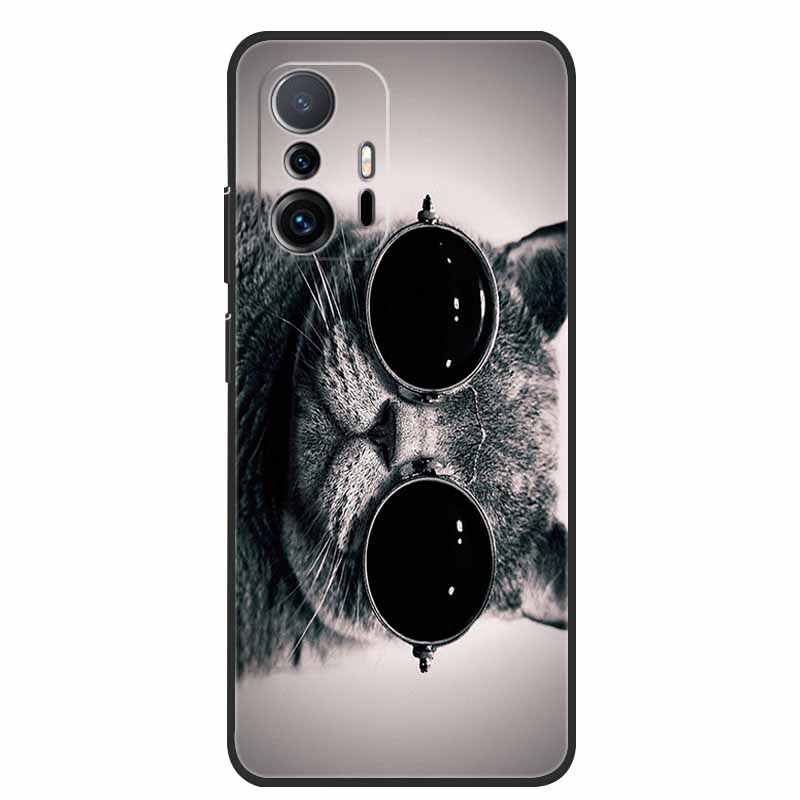 For Xiaomi Mi 11T Pro Case Shockproof Soft silicone TPU Back Cover For Xiaomi 11T Pro Phone Cases for Xiomi Mi11t Pro 5G Cute