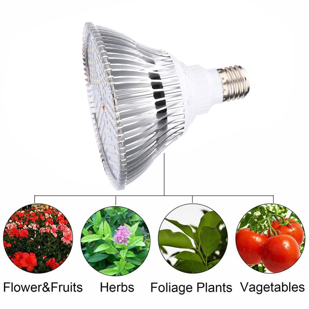 Full Spectrum 150LED 100W E27 Plant Grow Light Lamp for Greenhouse Plants Flower Growth 85 265V