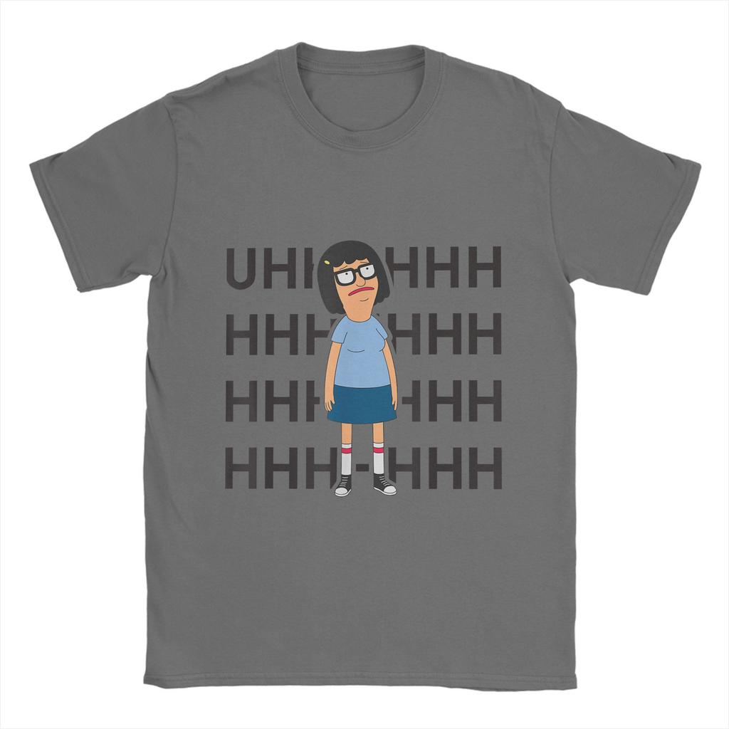 2025 Summer Bob Burgers 100 Pure Cotton Printed Tshirt for Men Harajuku Casual Tshirt Short Sleeve Funny Top Tees Breathable