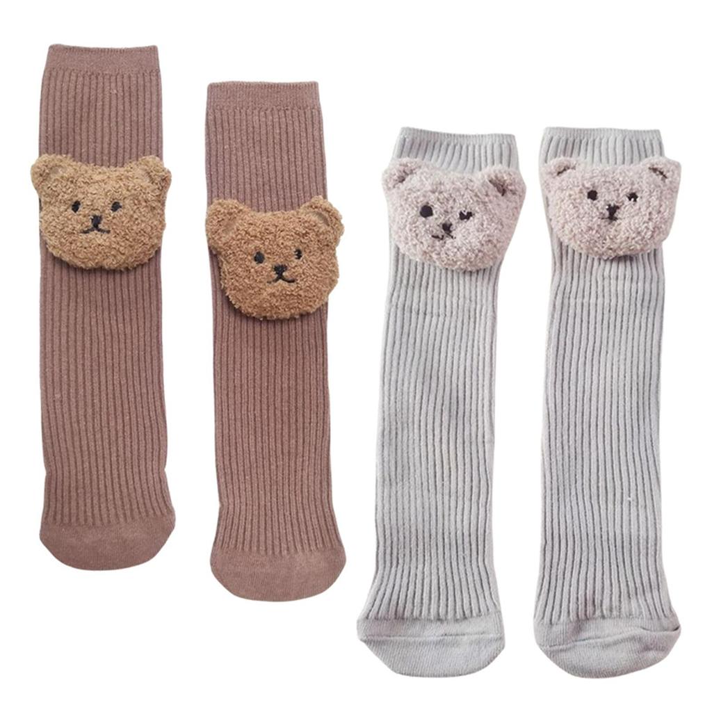 Thickened Baby Socks Cartoon Knitted Tube Socks Seasons Infant Age 0-