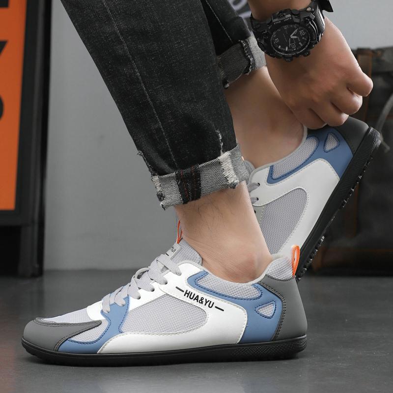 Fashion Breathable Slip Men Driving Shoes Spring And Autumn New Style Breathable Men's Peas Shoes the British Sneakers Trendy Versatile