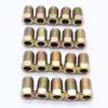 20 Stück 3/8-24 Überwurfmutter für Bördelrohr Sortiment für 3/16 Zoll Rohr SI-AT11304 Goldverzinkt 785-460 Autozubehör Mutter 0,39 Zoll