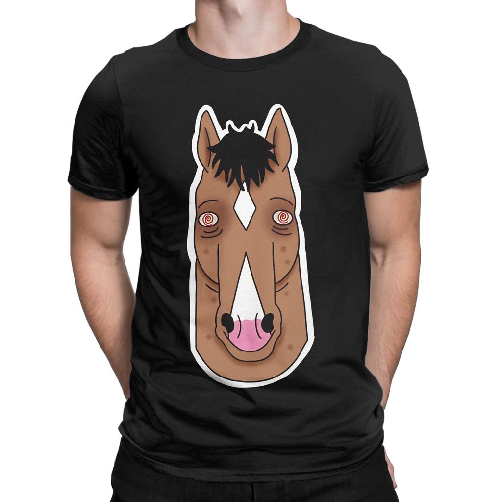 Crazed B BoJack HorseUnisexs Graphic 100 Cotton TShirt BBoJack HorseUnisexs Tops Tees For Unisex