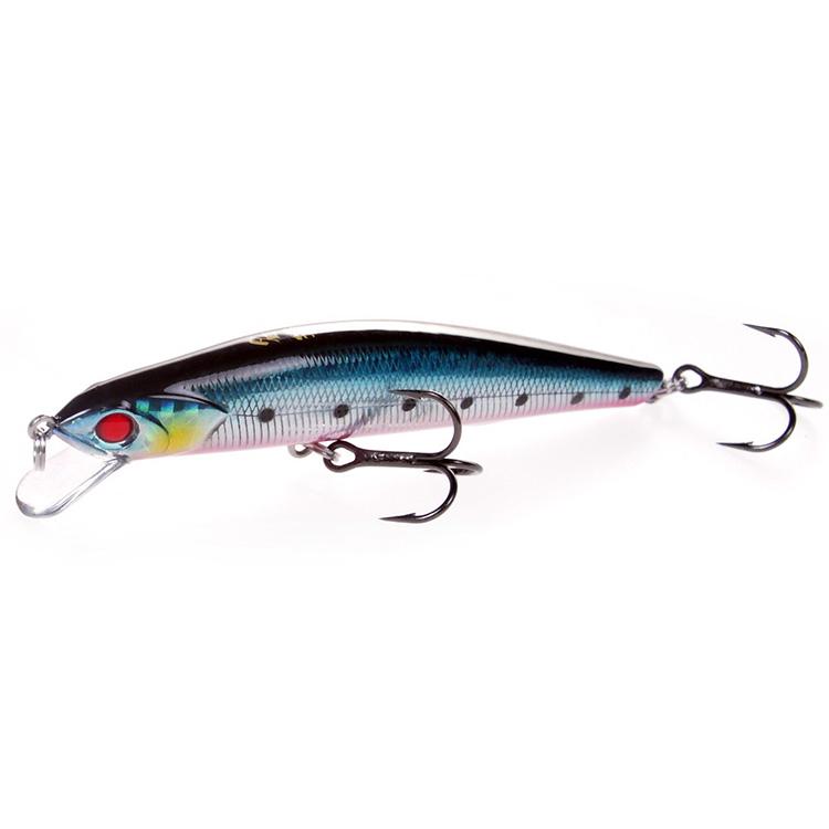 Spring New Arrivals LUTAC Artificial Fish Minnow Lure Swim Bait Sinking Minnow Lure Hard Bait 80mm 7g (as the picture,80 mm&7g)