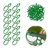 500Pcs Garden Vine Strapping Clips Plant Bundled Buckle Rings Holder Tomato Garden Plant Stand Garden Decors Accessories