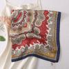 2024 New 70 CM Silk Shirt Decoration Small Square Scarf Fashionable And Versatile Commuting Scarf Neck Protection Scarf
