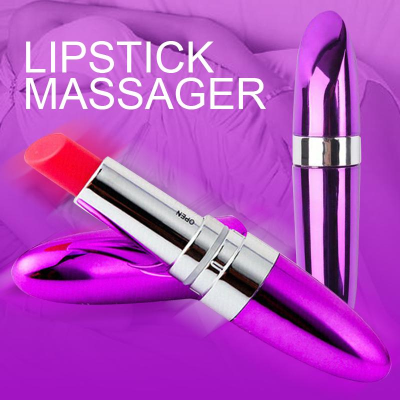 Adult Wireless Waterproof Multi Speed Vibrator Lipstick shaped Massager