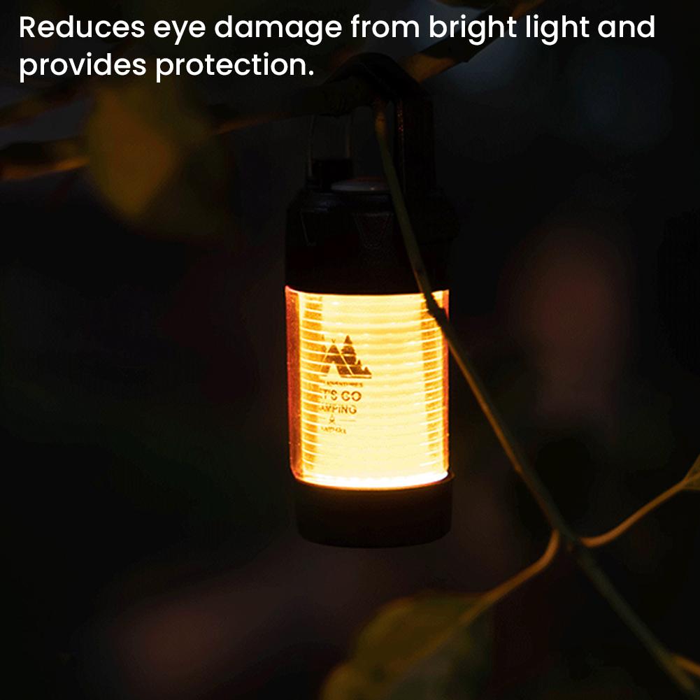 1-10Set For Thor Ml4 Camping Lamp Shade with Rubber Band Mosquito Repellent Lamp Shade Eye Protection Camping Lamp Cover Parts