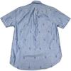 Polo Ralph Lauren Hemd mit durchgehendem Print und besticktem Pony, ein Knopf, kurze Ärmel, Herrenhemden 710745729-001