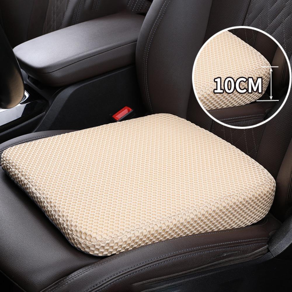 Honeycomb Memory Cotton Car Seat Booster Cushion Breathable Seat Cushion  Automotive Supplies