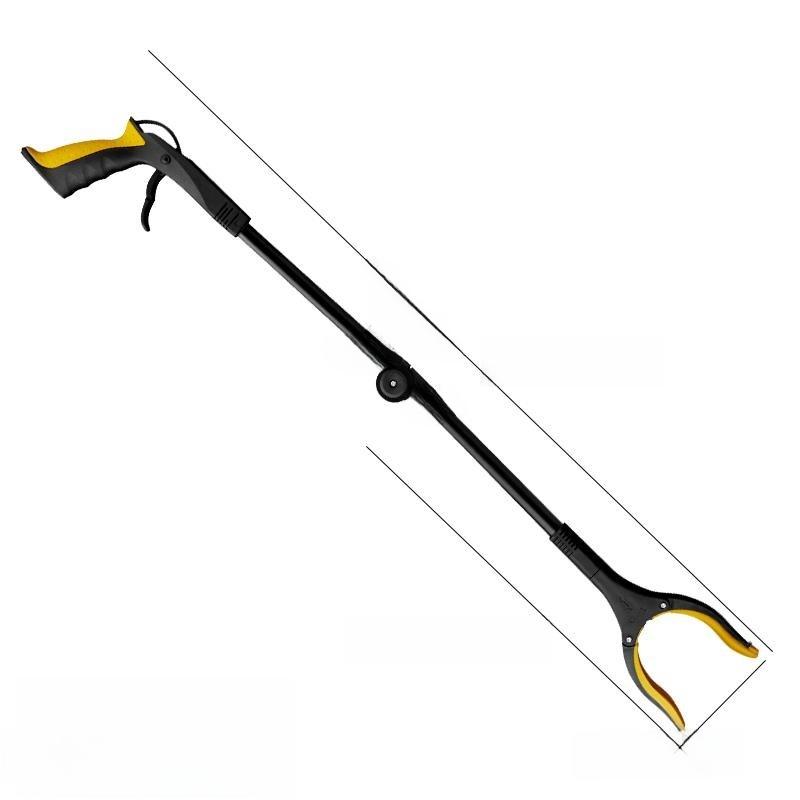 Long Handle Garbage Clipper Extended Length Pi Up Tool Sanitation Clamp for Household Cleaning Tools Garbage Abber