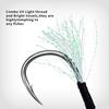 5 Pairs Lure Fishing Hook Sea Fishing High Carbon Steel Hook With Feather Fishing Gear Accessories