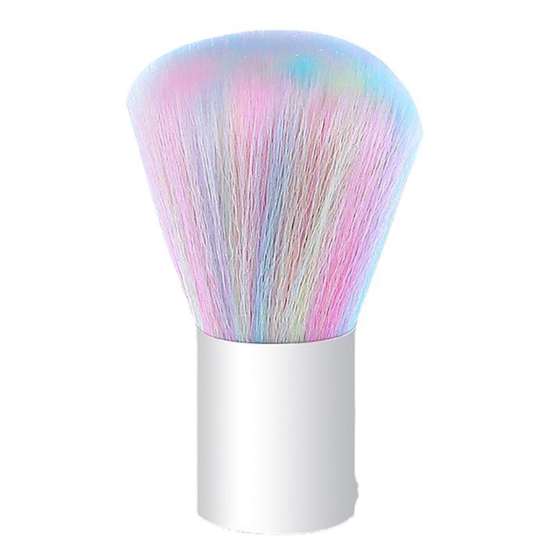 Nail Cleaning Dust Brush Makeup Brush Metal Handle Nail Paint Gel Dust Cleaning Brush Make Up Nail Art Uv Powder Remover Brush