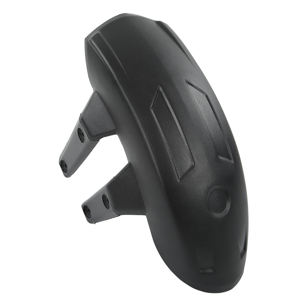 Motorcycle Rear Mudguard ABS Metal Black Tire Splash Guard Universal for 12‑18in Wheels Hub