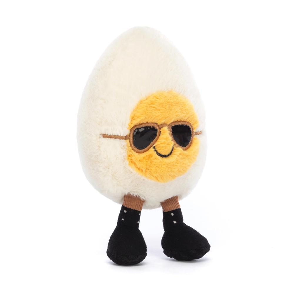 Jellycat Amuseables Boiled Egg Chic Plush Small Inch Food Plush Fun Gift Idea Toy, 5.5