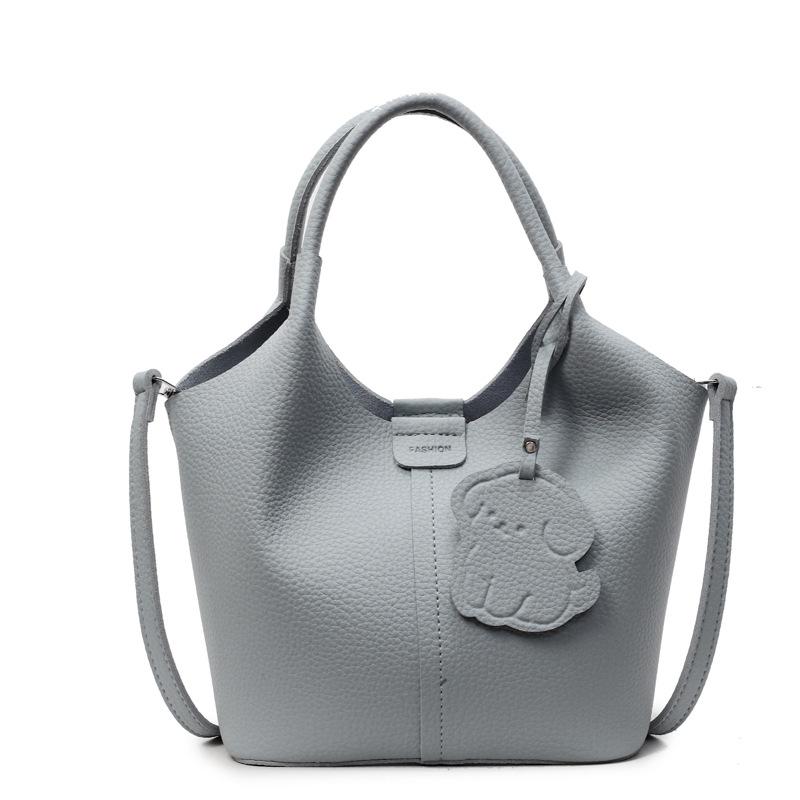 Hand bag high-end women's small women's bag new versatile bucket single shoulder oblique span bag
