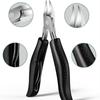 Professional Toenails Ingrown Removal Trimmer High Quality Pedicure Scissors Kits Portable Stainless Steel Manicure Clippers Set