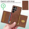 Case For Samsung Galaxy S25 Ultra S25 Edge S24 Plus S23 FE S22 S21 A16 A55 A15 A35 5G Magnetic Separation Card Bag Leather Cover