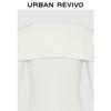 UR Women's Autumn Shawl Tie V-Neck Long Sleeve T-Shirt