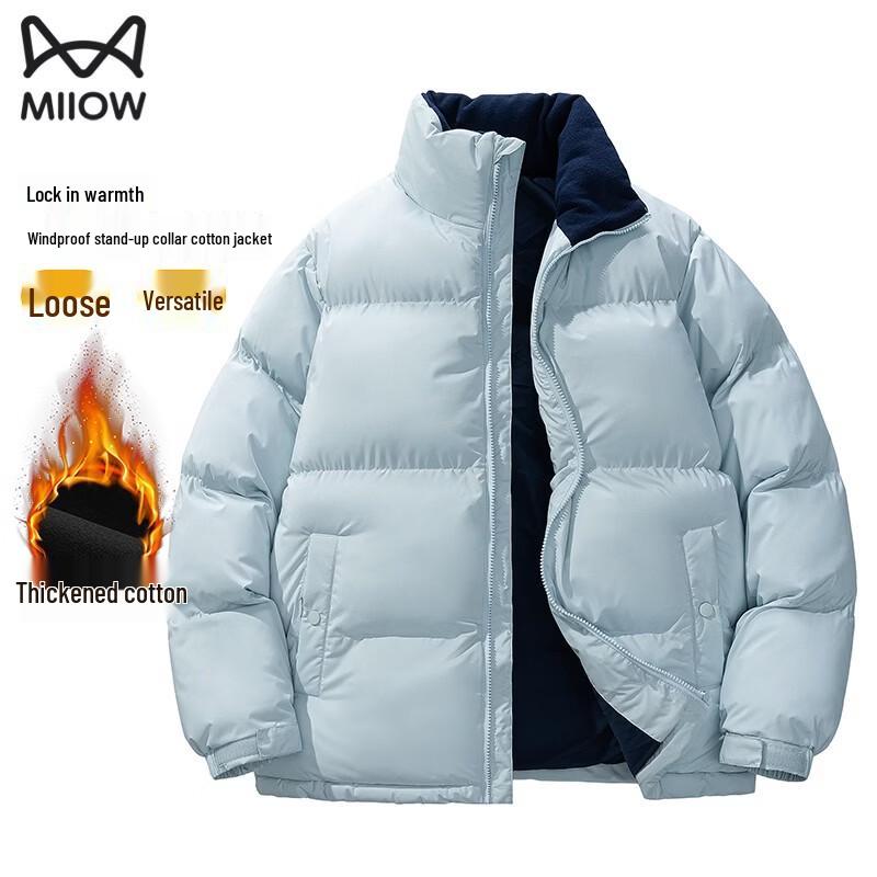 MiiOW Men s 2025 Winter Stand Collar Padded Jacket XL