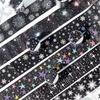 Twilight Sparkle Film Tape: Silver Light Series, 6 Styles, Firework Theme for DIY Decoration