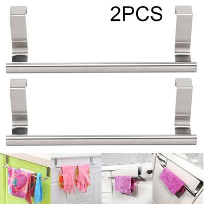 2 Stücke Bad Handtuch Hängen Lagerung Regal Küche Toilette Handtuch Rack Edelstahl