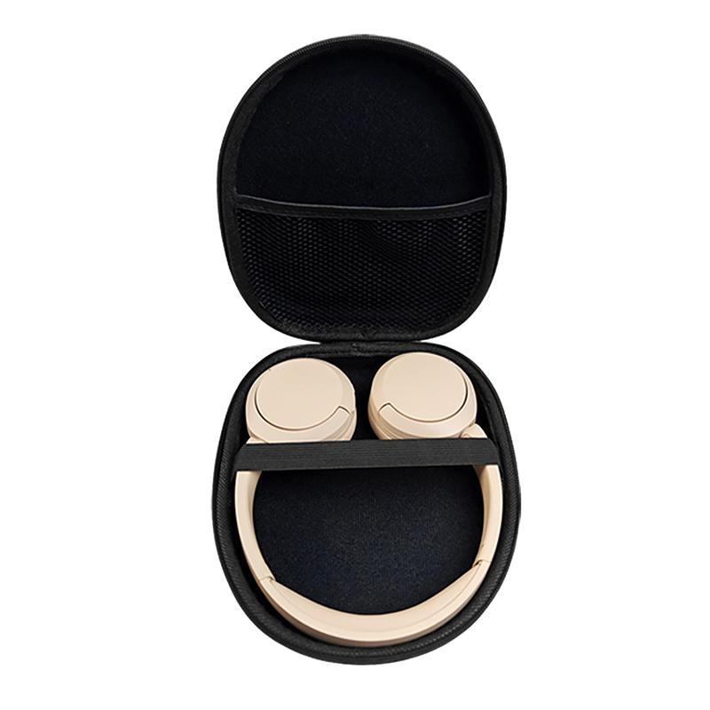High-Capacity Headset Headphone Case Earphones Shockproof Storage Box Hard Shell Eva Headphone Zipper Protective Bag Universal
