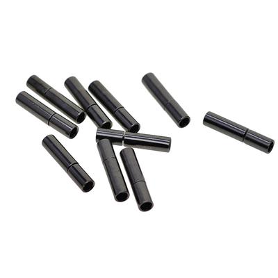 10 set 14x3mm chiusura a baionetta estremità cordino in pelle connettore creazione di gioielli