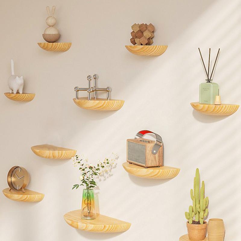 2pcs/set Hanging Rack For Flower Pots Plants Wall Decoration Home Decorative Storage Rack Ornaments 2 Colors