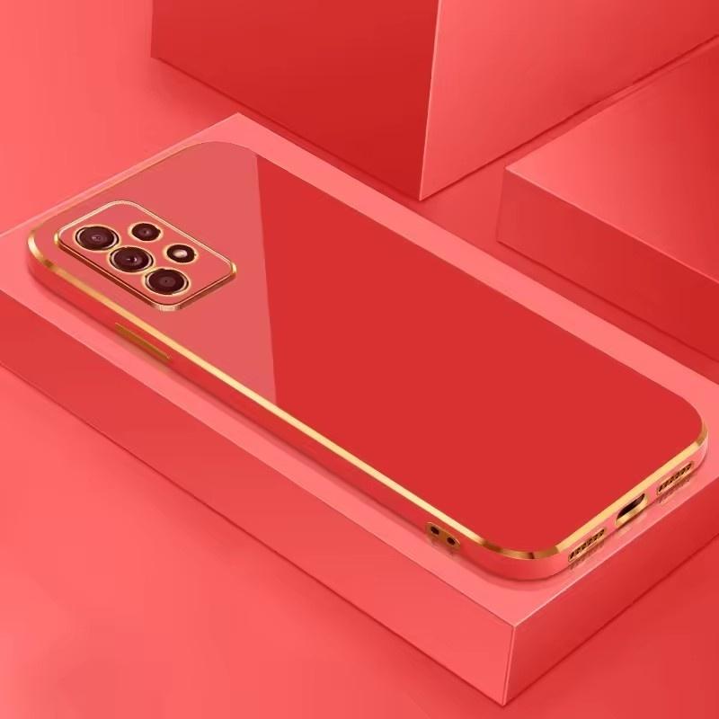 Luxus-Beschichtungshülle für Samsung Galaxy A55 A35 A25 A15 A52S A54 5G Stoßfeste Bumper-Abdeckung für S25 S24 S23 S22 S21 Ultra Zubehör