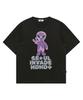 HOODHOOD Alien Invasion Short Sleeve T-Shirt Black