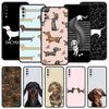Dachshund Sausage Dog Phone Case For Samsung A54 A52 A24 A14 A50 A70 A30 A40 A20S A20E A02S A12 A22 A34 A42 A32 5G A04s Cover