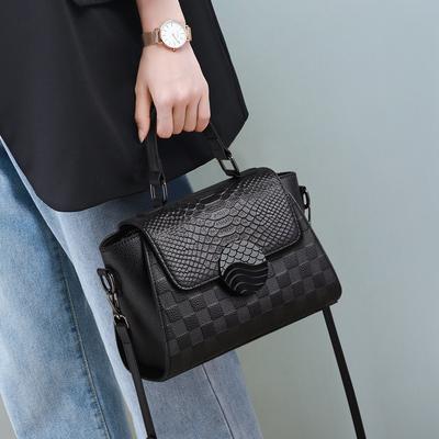 New Genuine Leather Women's Bag Autumn and Winter Large Capacity Light Luxury Handbag Commuter One-shoulder Crossbody Bag