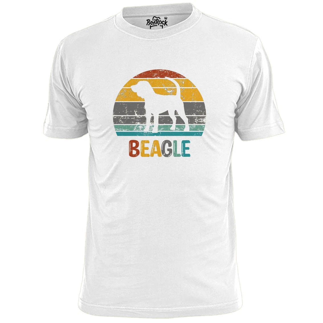 Mens Beagle Logo Terrier Dog T shirt Pooch Hound Pet M