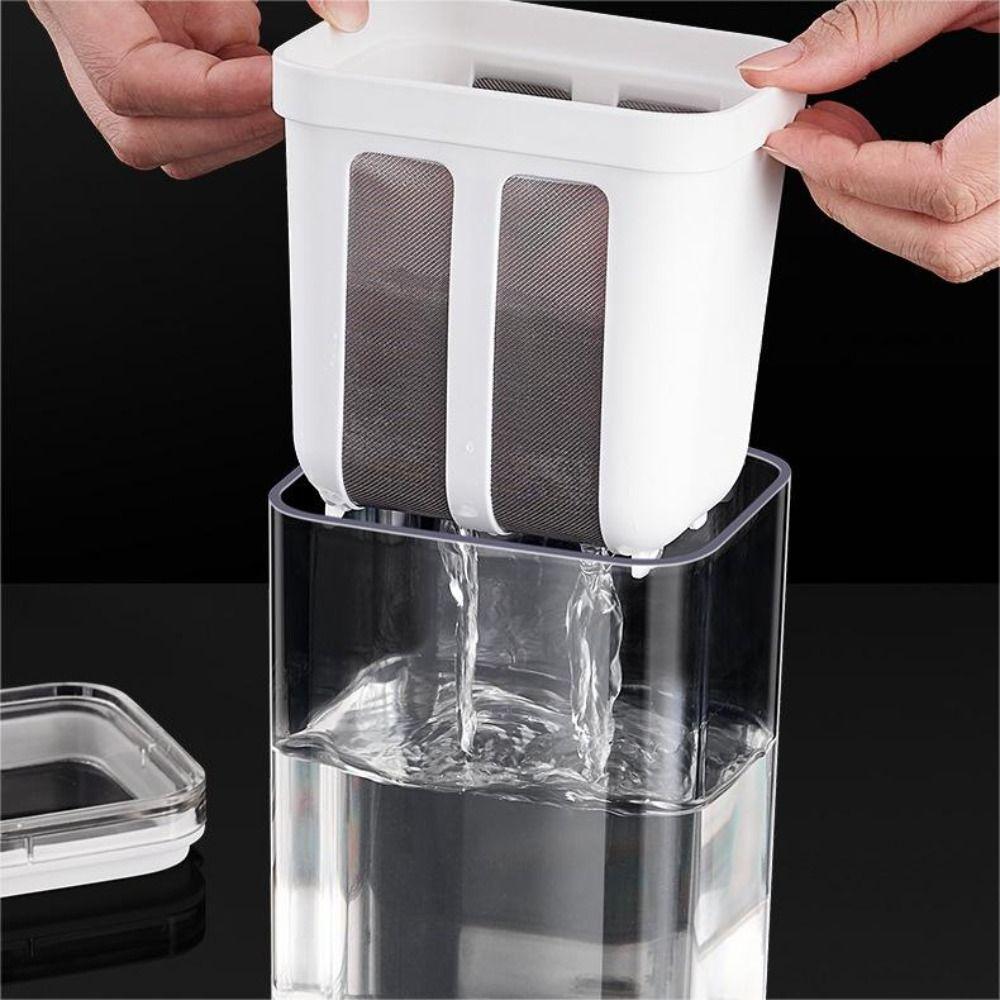 with Lids Yogurt Filter 1100ML Whey Separation Tools Washable Greek Yogurt Strainer  Milk Tea