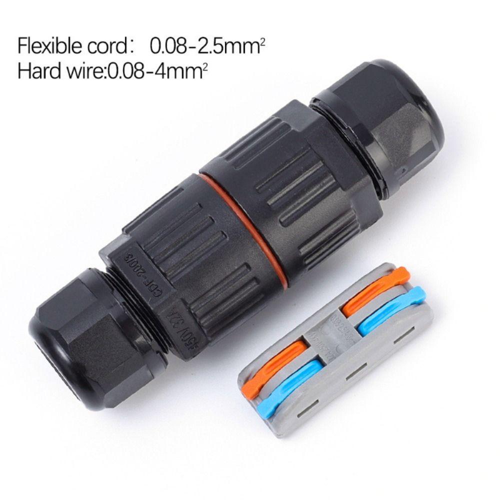 Terminal Block Wire Cable Extender 2/3 Pin Junction Adapter Waterproof Cable Connector  Cable