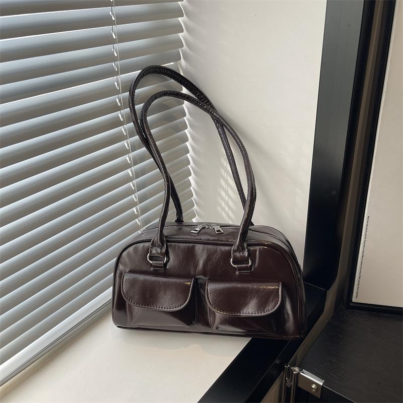 Premium Sense Bag Women's 2025 Autumn New Commuter Armpit Bag Fashionable Simple Niche Design Shoulder Handbag