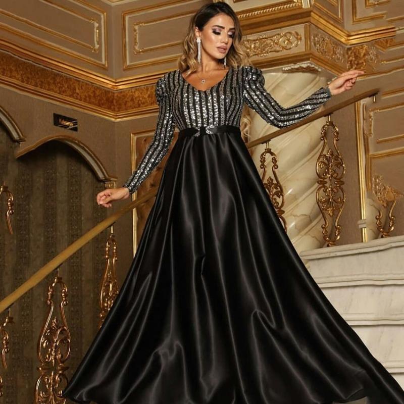 Spring and Summer New Women's Clothing Collar Pendulum Dress, Sexy Long Dress Trailing Banquet Evening Dress