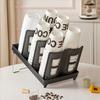 Foldable Cup Holder Bracket Coffee Shop Cup Rack Easy To Pick and Place Cup Storage  Coffee Shop