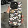 Cartoon Full Screen Yugui Dog iPhone11promax Apple 11 Mobile Phone Case 11 Transparent 11 Black Edge 11 Silicone 11