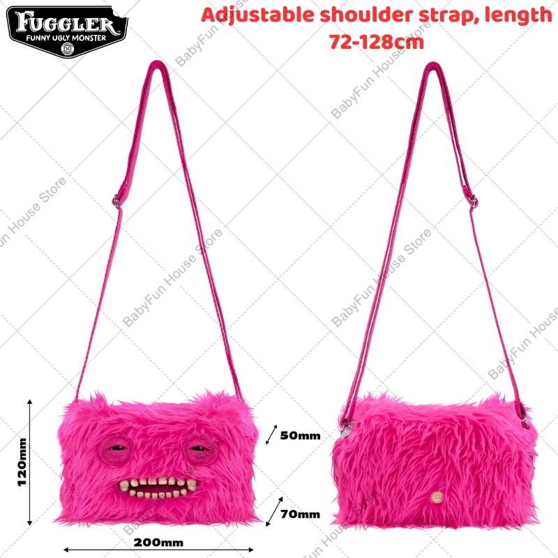Bolsa Cruzada de Peluche de Gato Sphynx Feo Lindo Dientes Divertidos Muñeco Raro Bolso de Hombro Juguete Peculiar Regalo