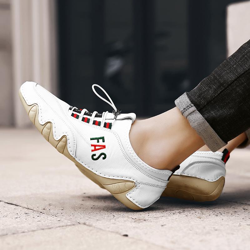 Newest Men's Shoes Breathable Soft Loafers Shoes Comfortable Driving Shoes