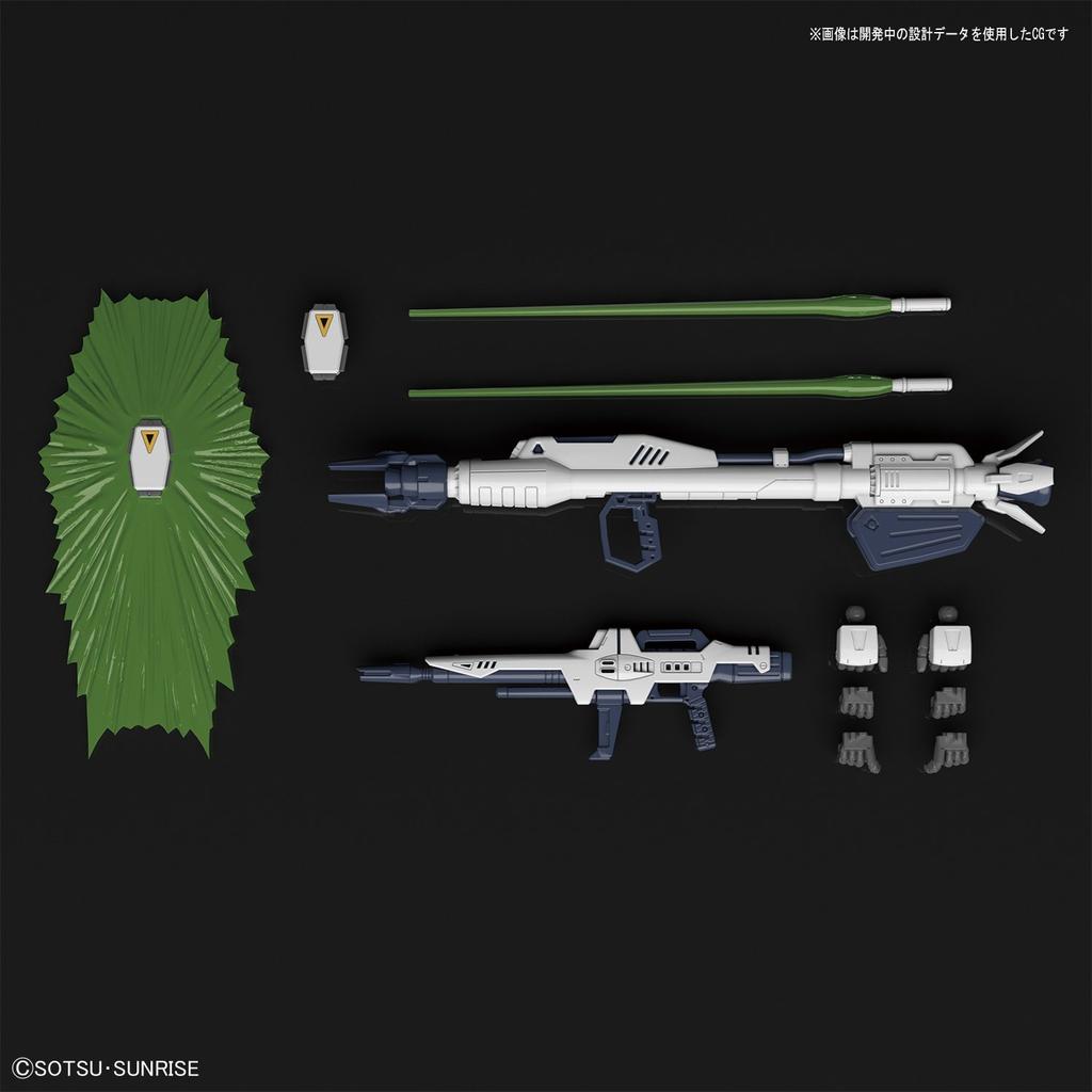 MG Mobile Suit Gundam F91 Gundam F91 modello in plastica in scala Ver.2.0 1/100 codificato a colori