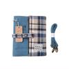 Jeans Plaid Patchwork Binder A5 Photocard Collect Book Button Lock 3inch Photocards Holder 4grid Photo Album Card Collector Gift