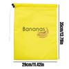 1/2/3/5Pcs Durable Yellow Banana Storage Bags Insulated Fruit Vegetable Fresh-keep Bundle Pocket Drawstring Banana Preserve Bag